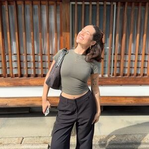 Nom Originals Soft Tee Olive Small